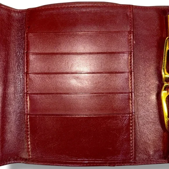 Cartier Trifold Snap Button Wallet with Kiss-Lock - Picture 10 of 16